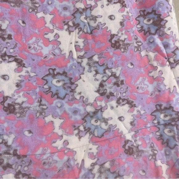 NWT ABOUND Floral Pink and Purple Lined Smocked Back Slip Dress Size Medium - Picture 14 of 15